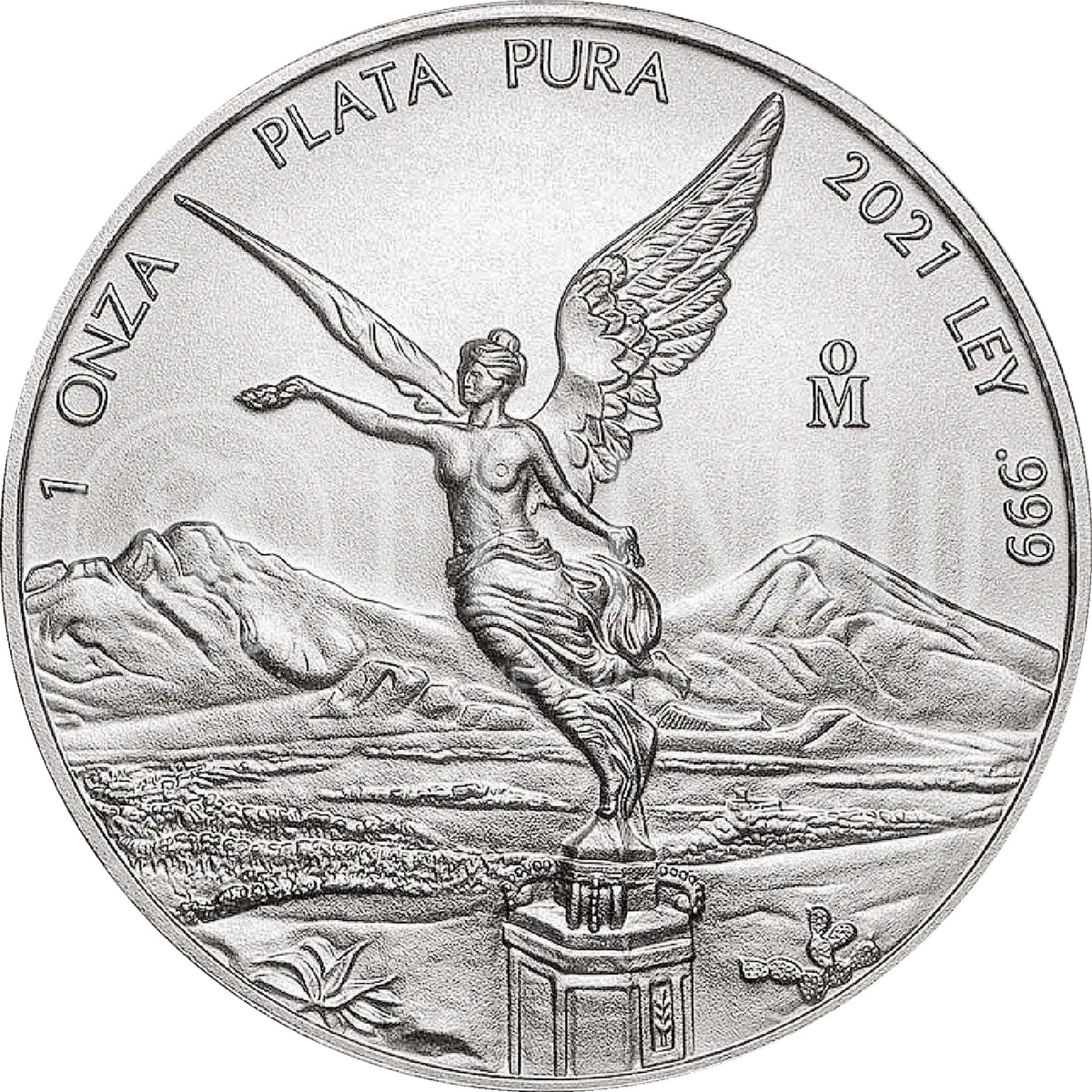 Moneda 1 Onza Libertad de Plata (Año y Condición Aleatoria)