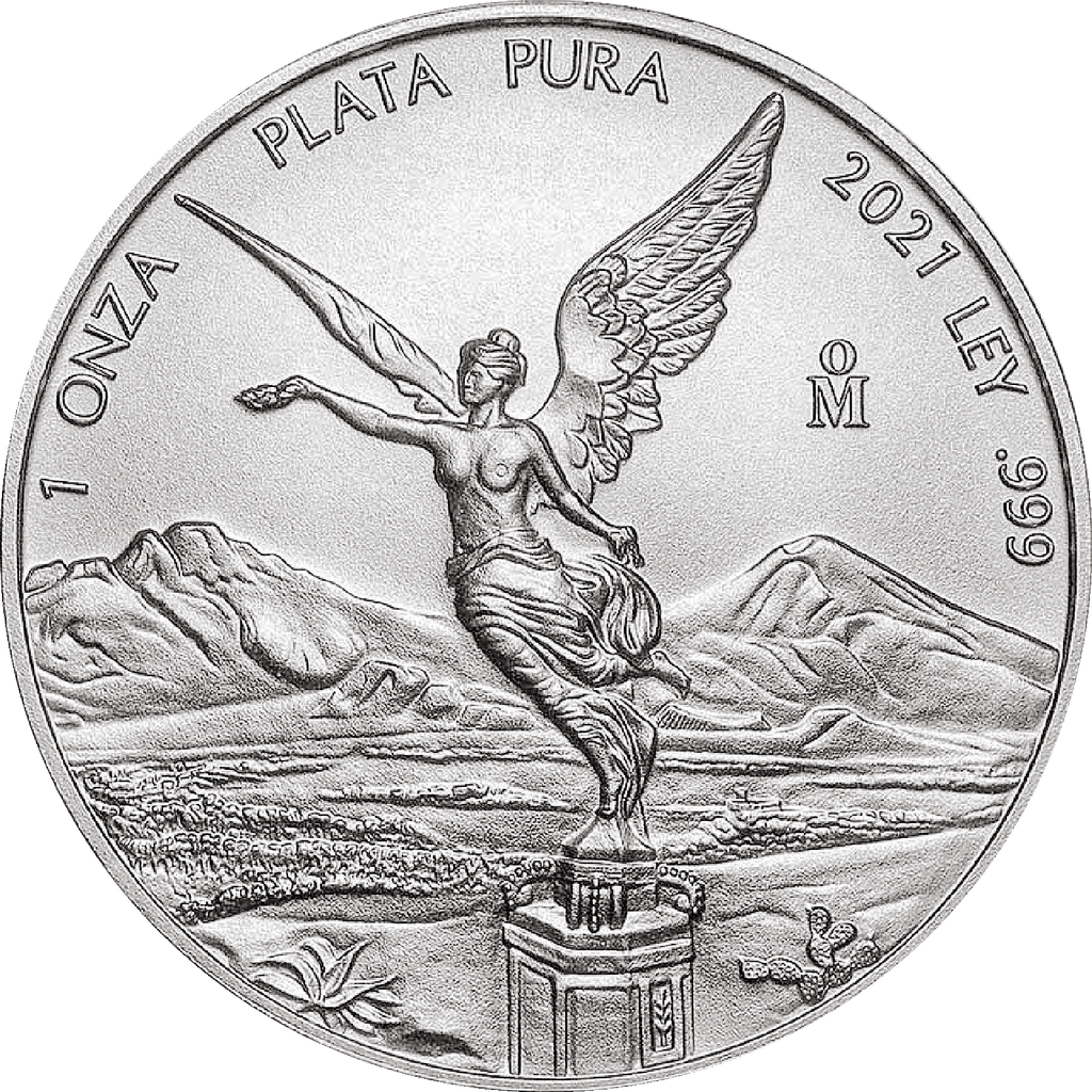 Moneda 1 Onza Libertad de Plata