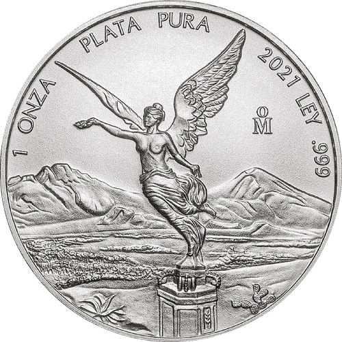 Moneda 1 Onza Libertad de Plata