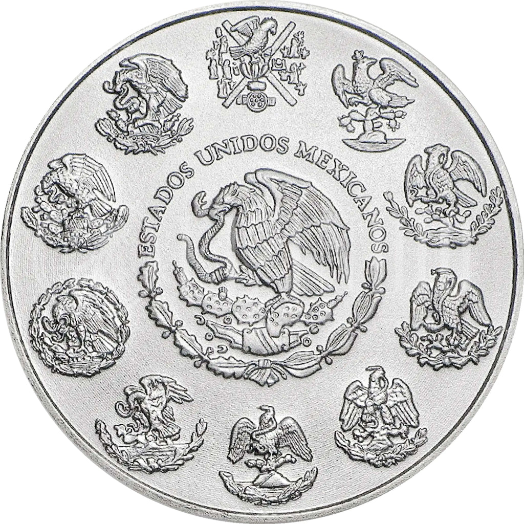 Moneda 1 Onza Libertad de Plata (Año y Condición Aleatoria)