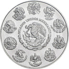 Moneda 1 Onza Libertad de Plata (Año y Condición Aleatoria)