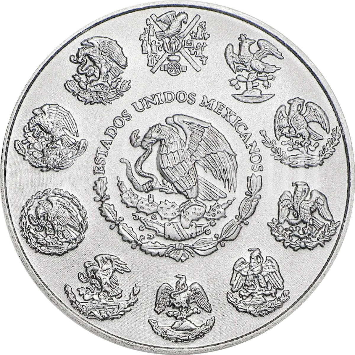 Moneda 1 Onza Libertad de Plata (Año y Condición Aleatoria)