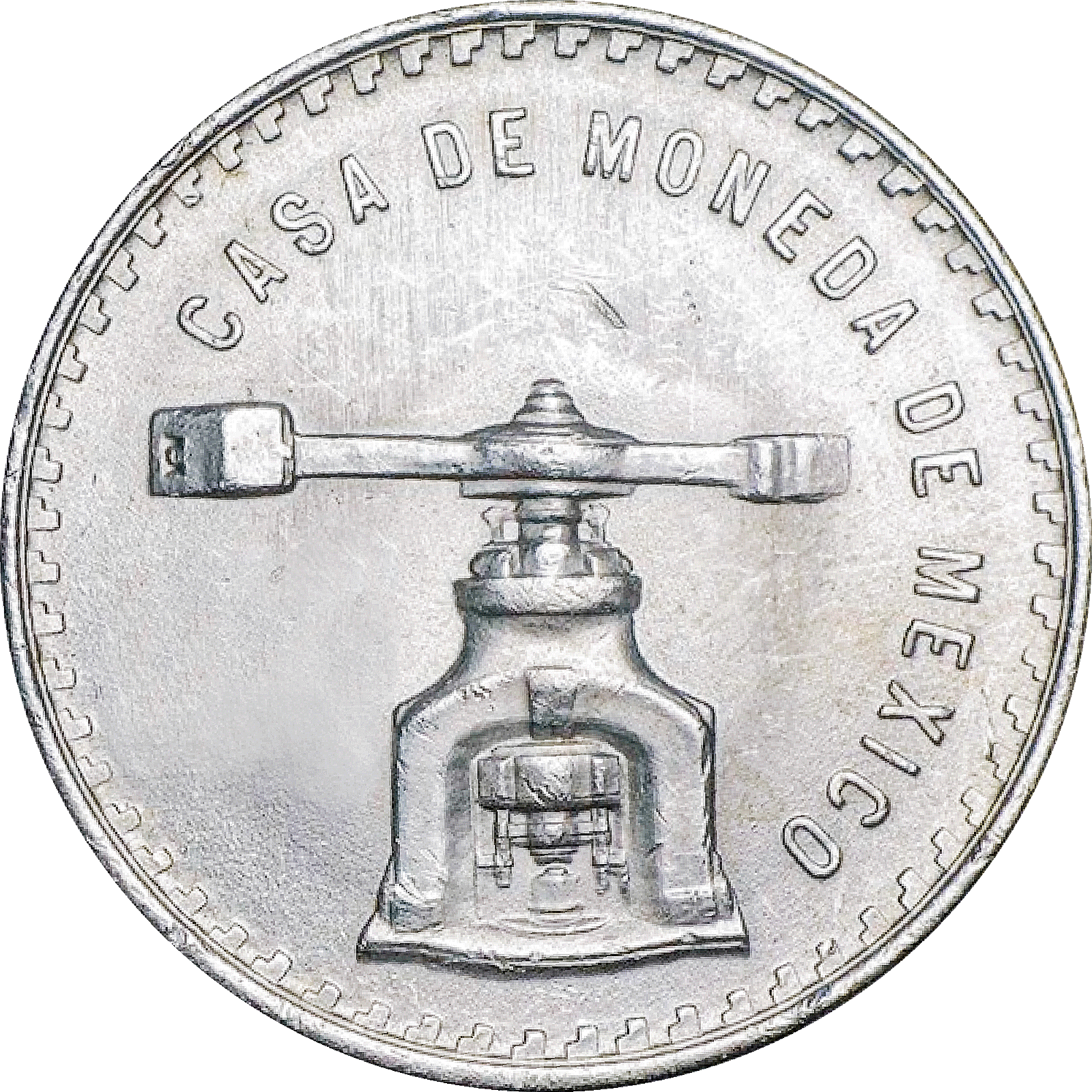 Moneda 1 Onza Troy Balanza de Plata