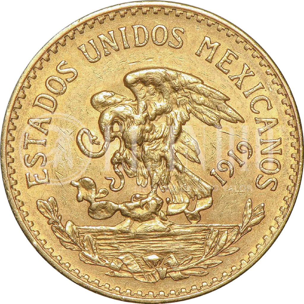 Moneda 20 Pesos Azteca Oro (Año Aleatorio)