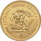 Moneda 20 Pesos Azteca Oro 