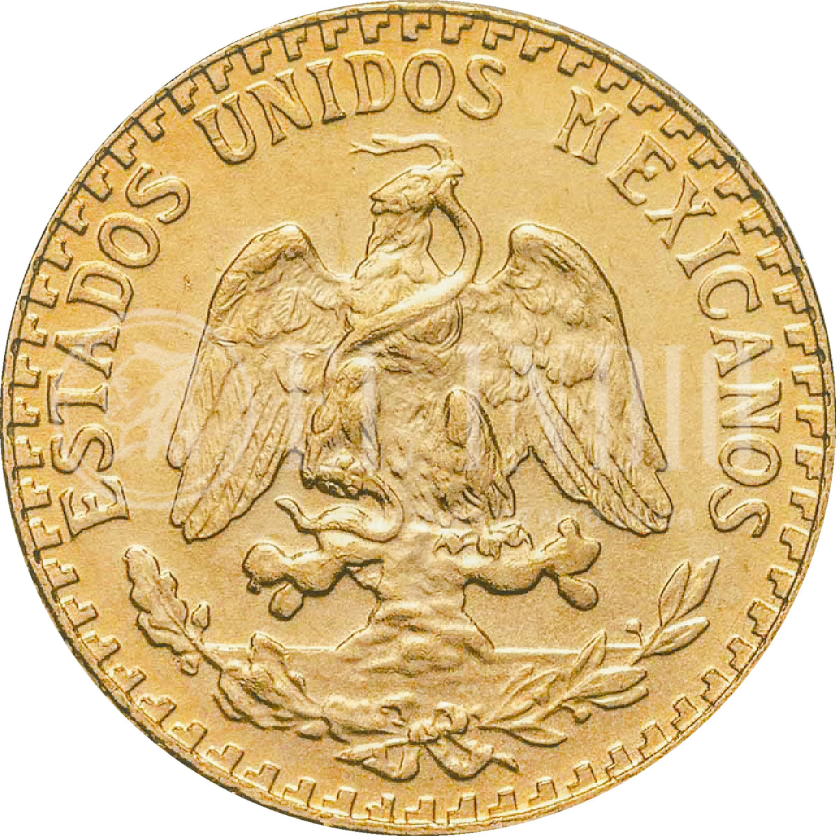 Moneda 2 Pesos Oro (Año Aleatorio)