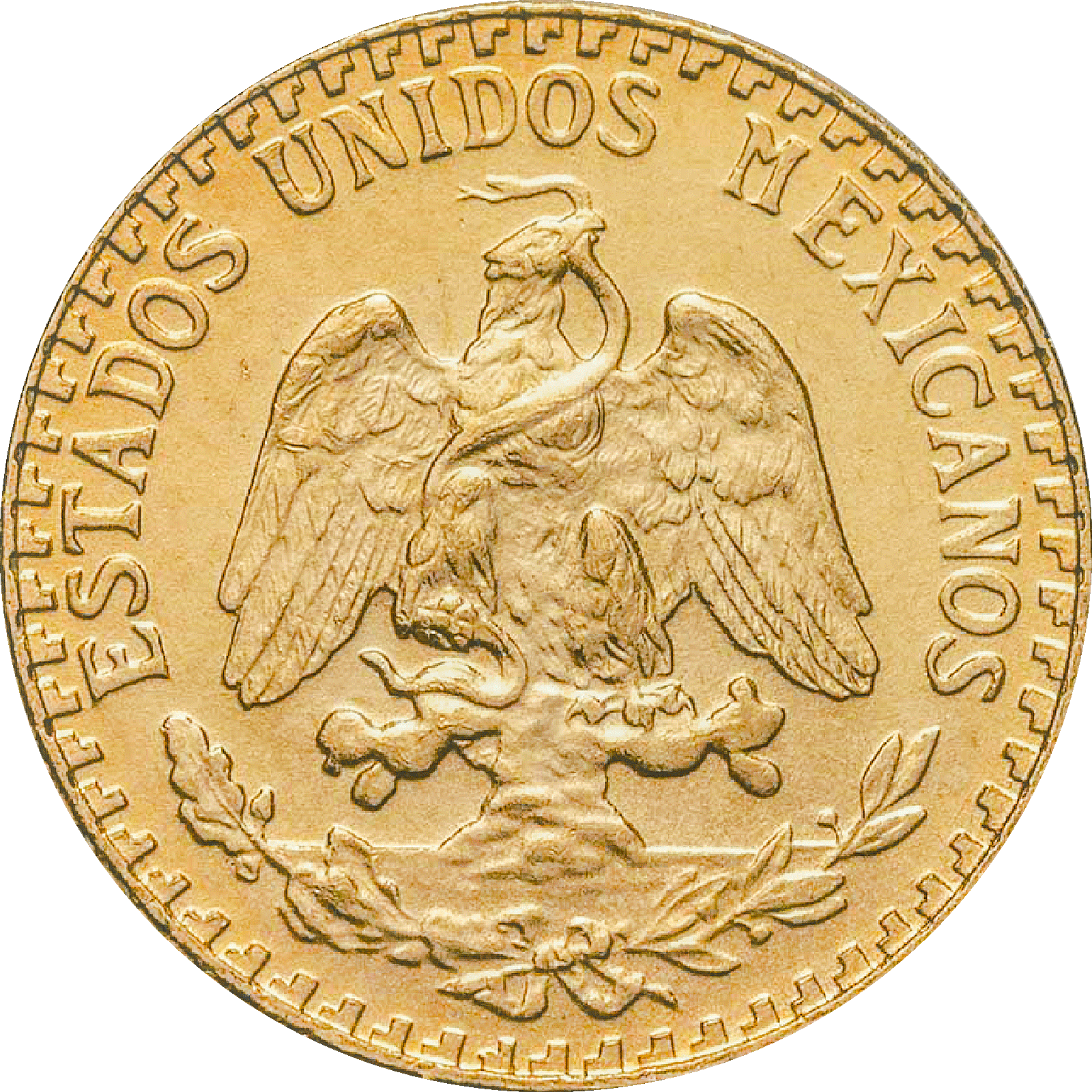 Moneda 2 Pesos Oro