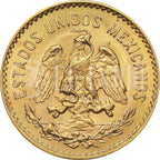 Moneda 5 Pesos Hidalgo Oro (Año Aleatorio)
