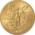 Moneda Centenario 50 Pesos Oro