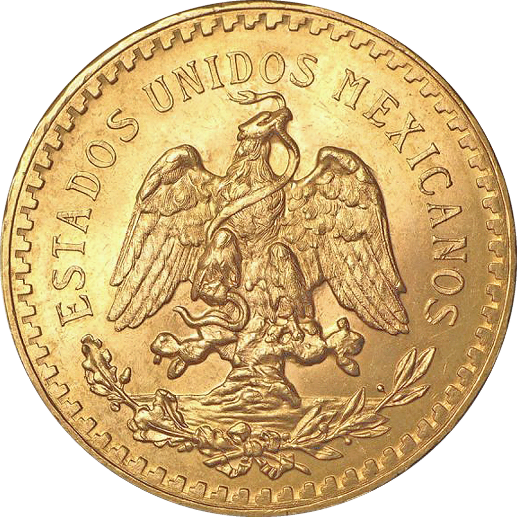 Moneda Centenario 50 Pesos Oro