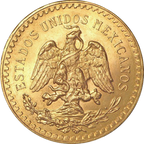 Moneda Centenario 50 Pesos Oro