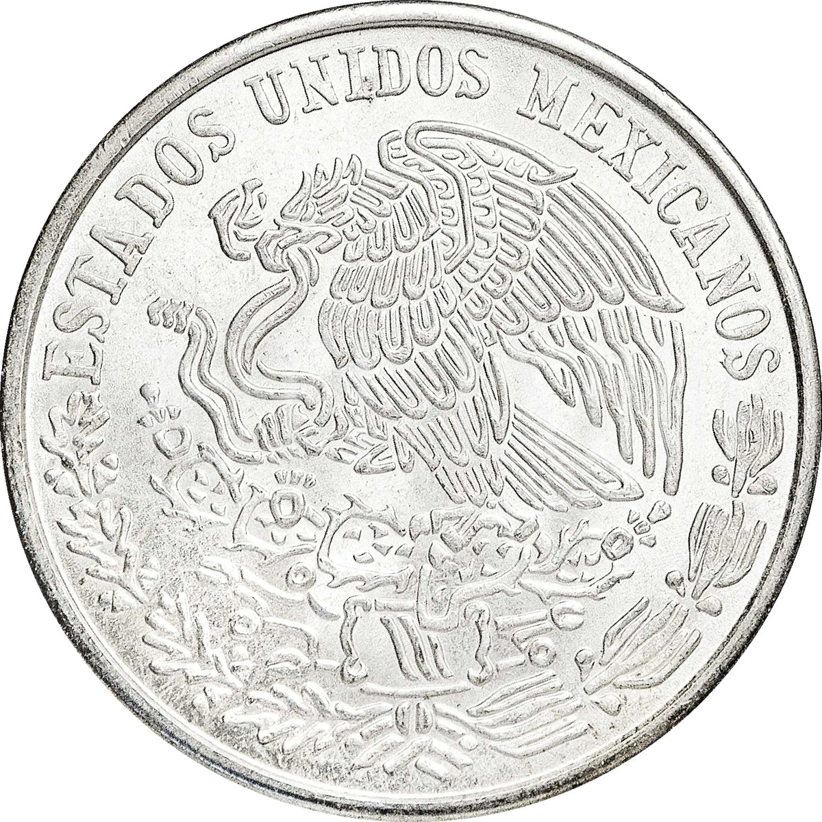 Moneda de Plata 100 Pesos Morelos