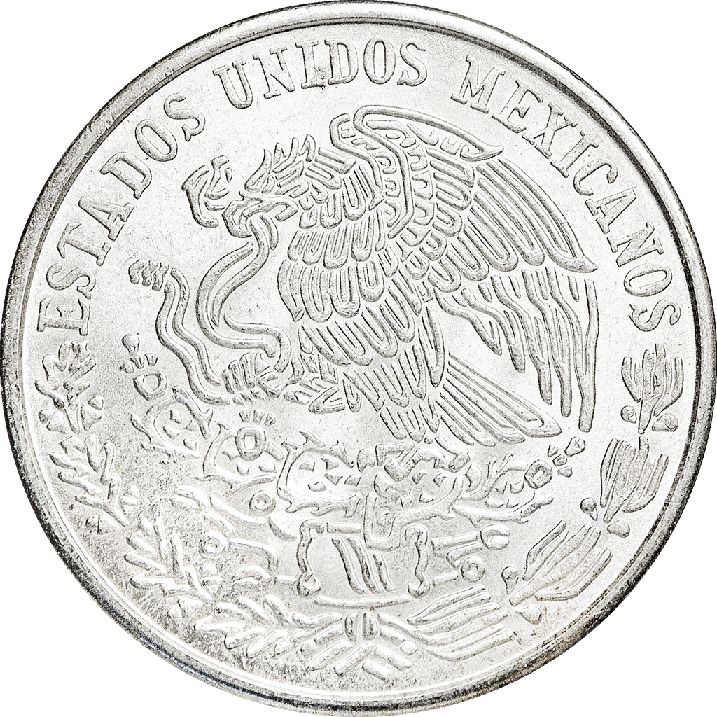 Moneda de Plata 100 Pesos Morelos