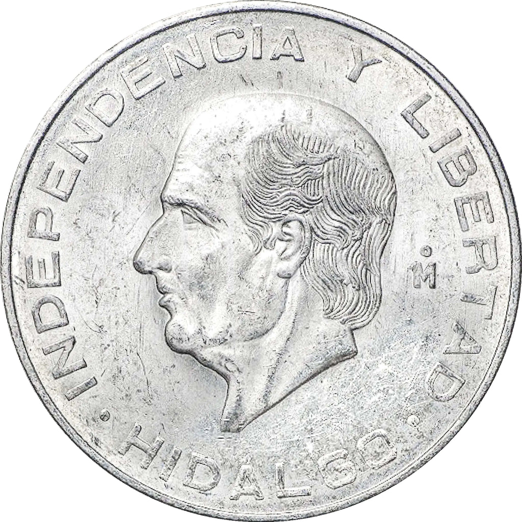 Moneda de Plata 10 Pesos Hidalgo
