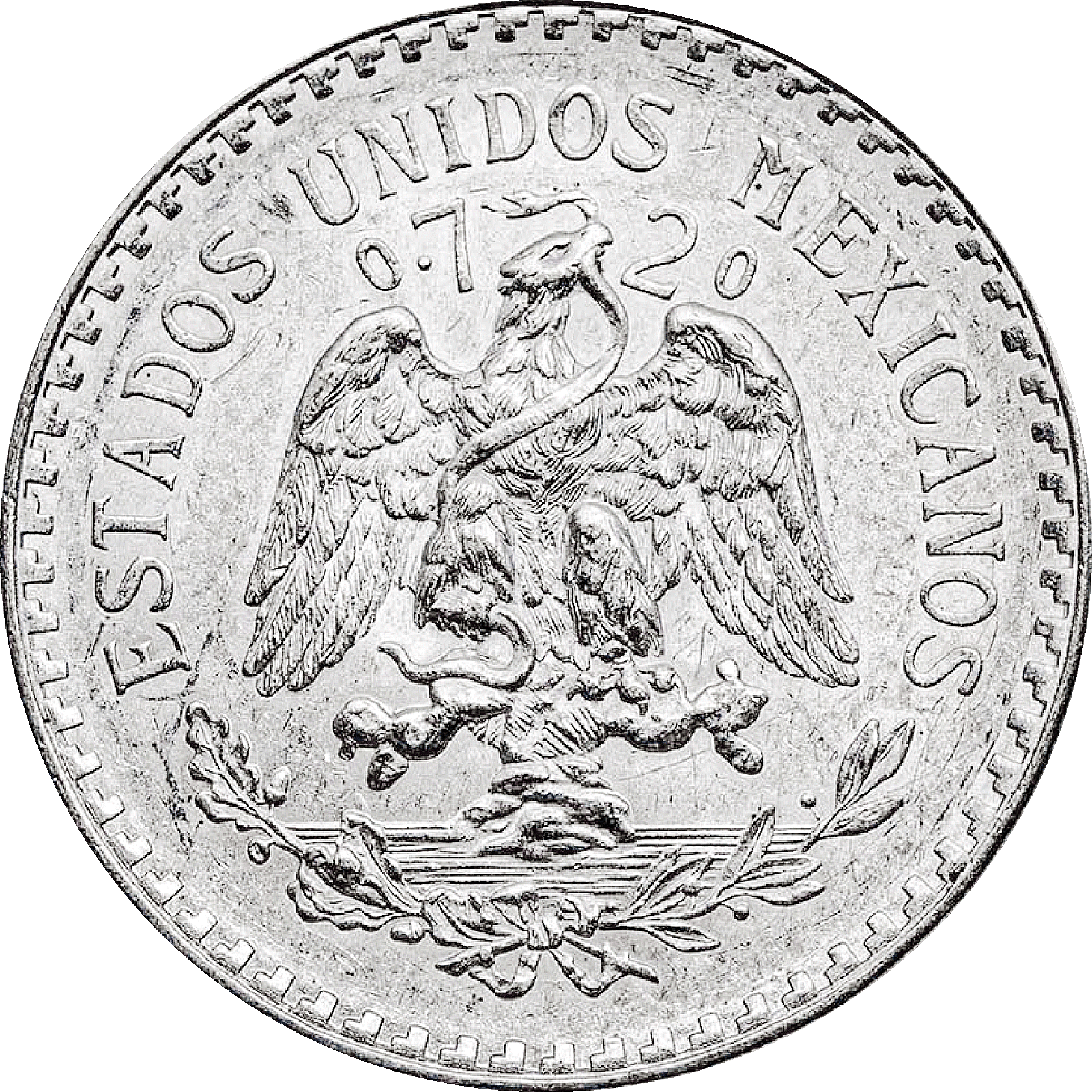 Moneda de Plata 1 Peso Resplandor