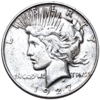 Moneda de Plata 1 dólar de la Paz
