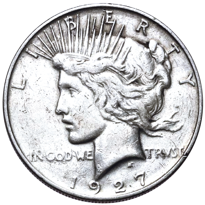 Moneda de Plata 1 dólar de la Paz
