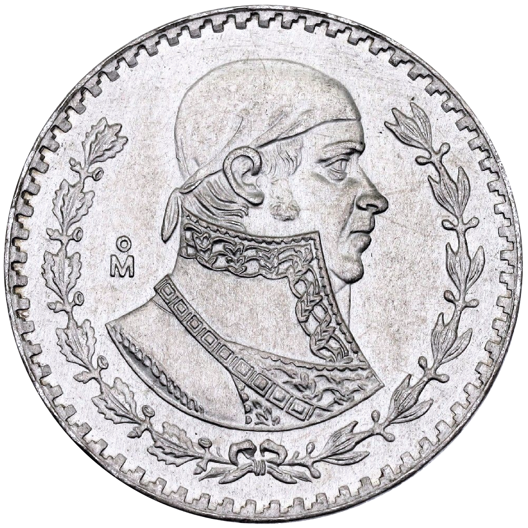Moneda de Plata 1 peso Morelos Tepalcate