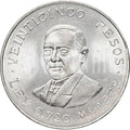 Moneda de Plata 25 Pesos Juárez Plata 1972