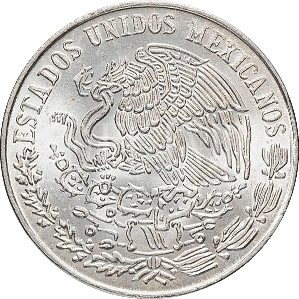 Moneda de Plata 25 Pesos Juárez Plata 1972