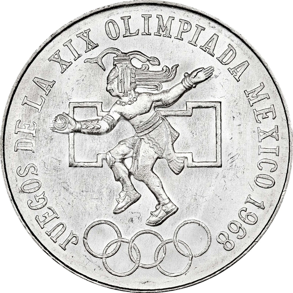 Moneda de Plata 25 Pesos Juegos Olímpicos