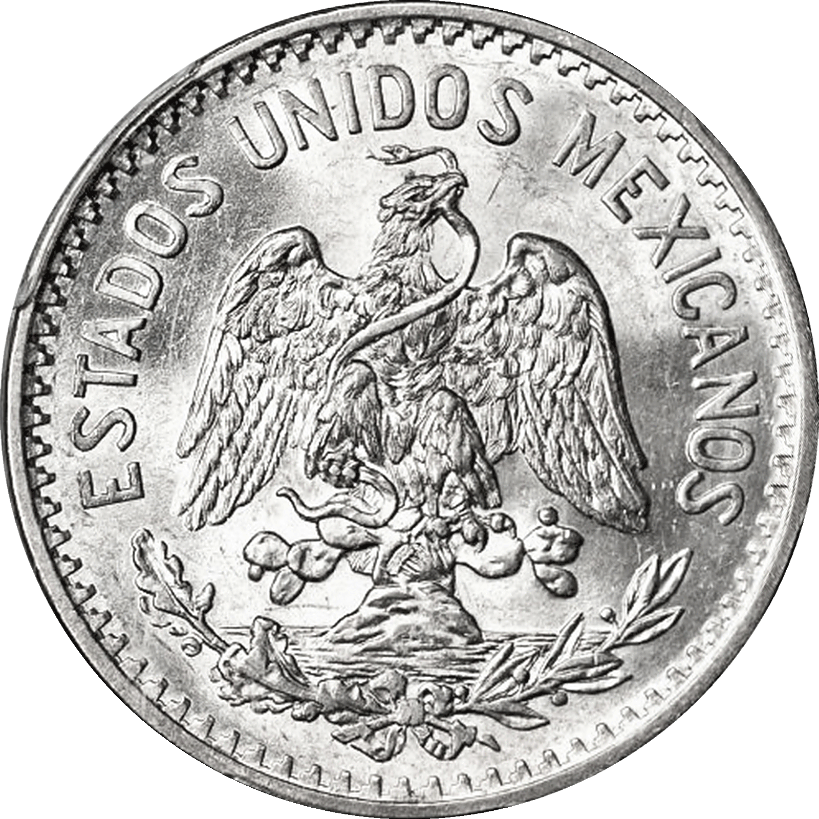 Moneda de Plata 50 Centavos
