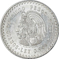 Moneda de Plata 5 Pesos Cuauhtémoc